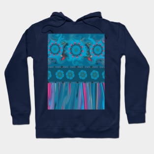 Psychedelic Blues Hoodie